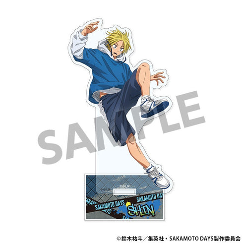 『SAKAMOTO DAYS』描き下ろしアクリルスタンド 朝倉シン パルクール ver.
